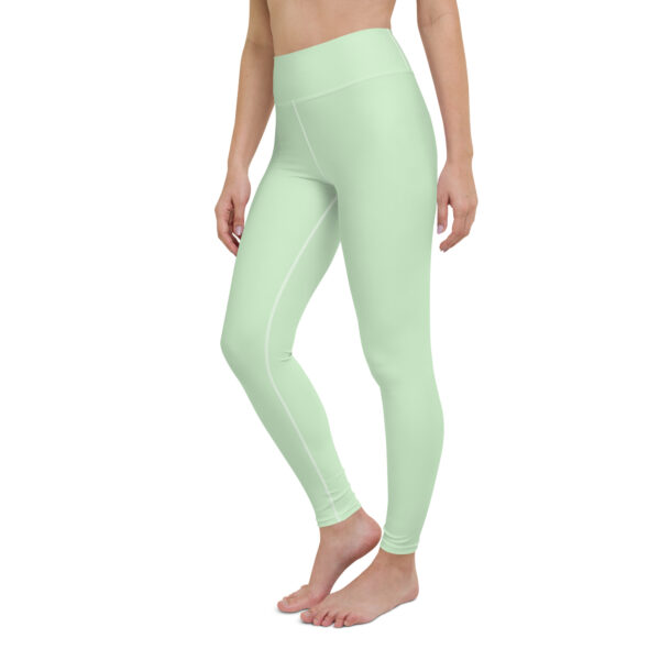 Seamless Leggings Light Green - Image 3