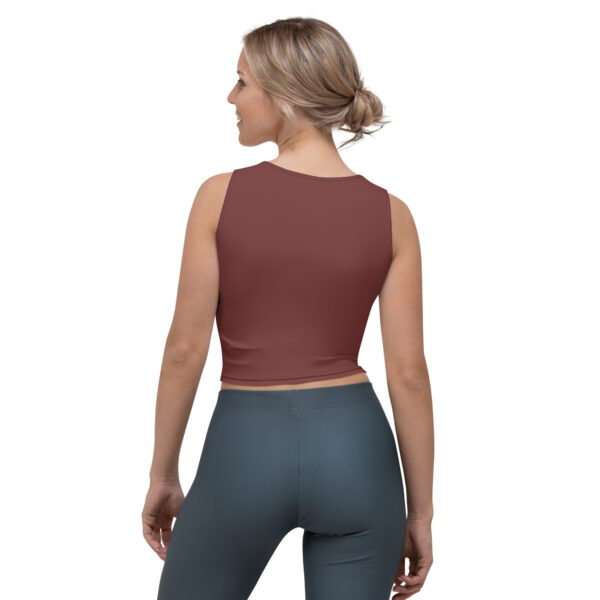 Crop Top Burgundy - Image 2