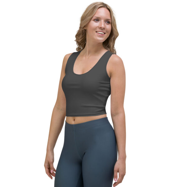 Crop Top Charcoal - Image 3