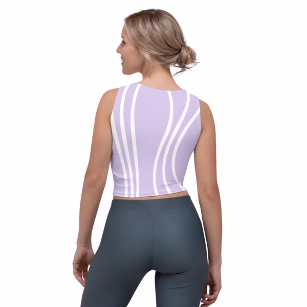 Crop Top Design Lavender - Image 2