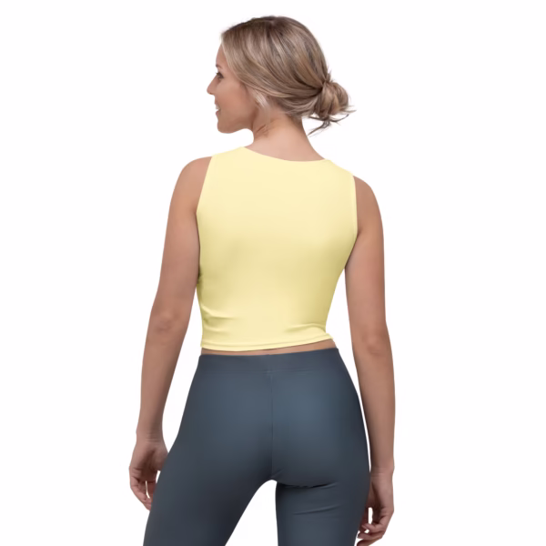 Crop Top Light Yellow - Image 2