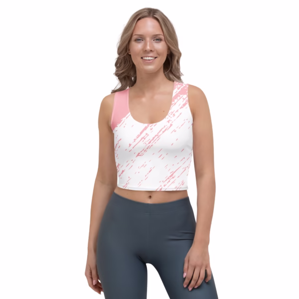 Crop Top Strawberry Milkshake