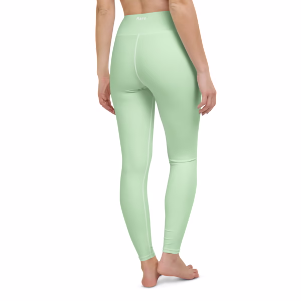 Seamless Leggings Light Green - Image 2