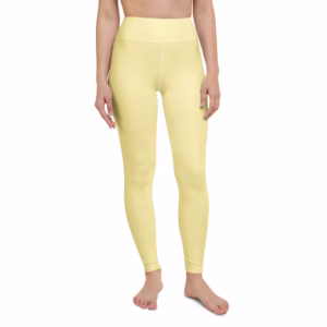 Seamless Leggings Light Yellow