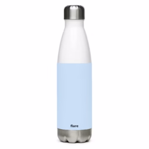 Stainless Steel Water Bottle Pattens Blue