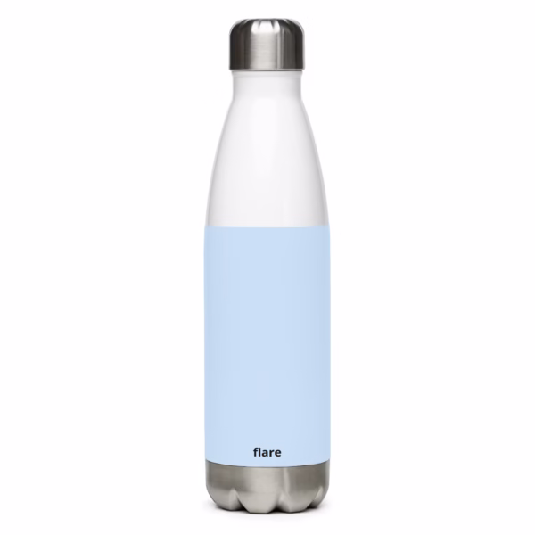 Stainless Steel Water Bottle Pattens Blue