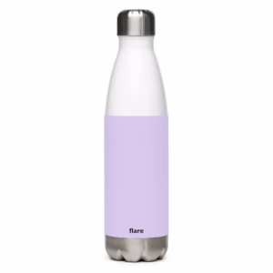 Stainless Steel Water Bottle Lavender