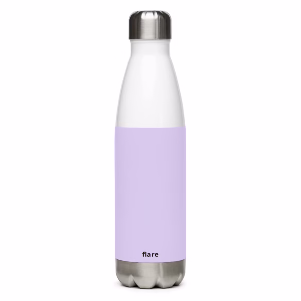 Stainless Steel Water Bottle Lavender