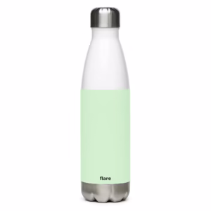 Stainless Steel Water Bottle Light Green