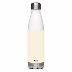 Stainless Steel Water Bottle Ivory