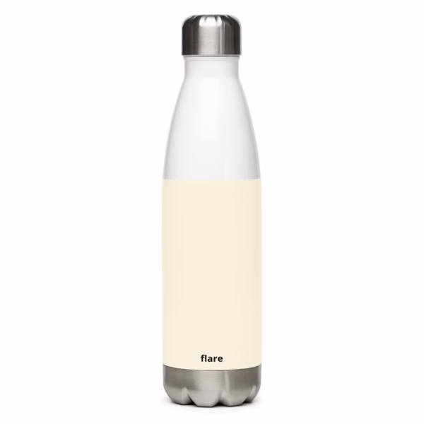 Stainless Steel Water Bottle Ivory