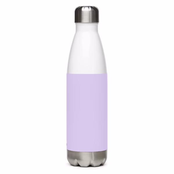 Stainless Steel Water Bottle Lavender - Image 3