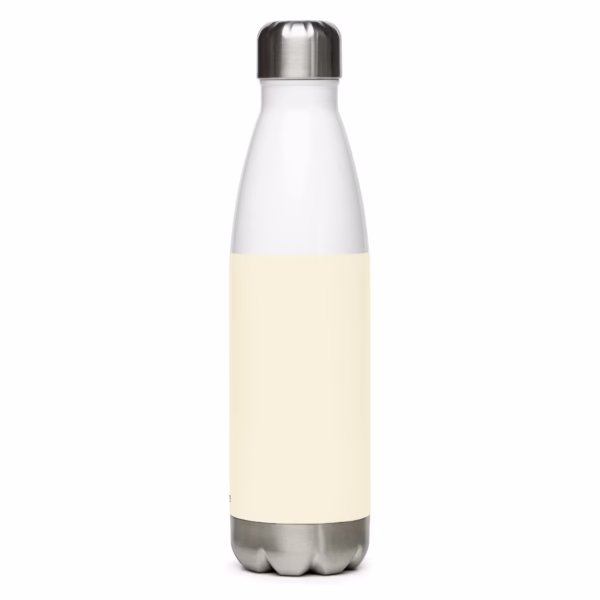 Stainless Steel Water Bottle Ivory - Image 3