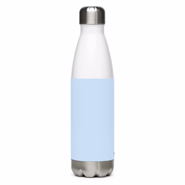 Stainless Steel Water Bottle Pattens Blue - Image 2