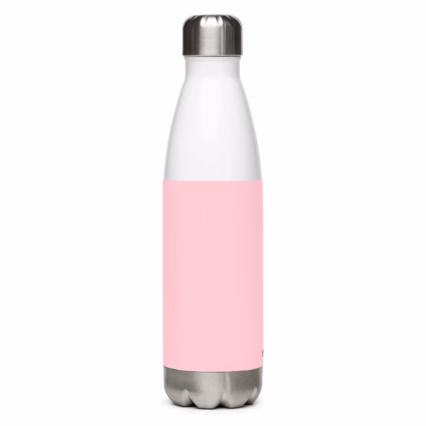 Stainless Steel Water Bottle Light Pink - Image 2