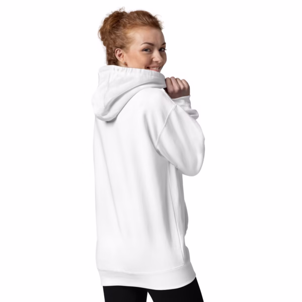 Essential Hoodie White - Image 4