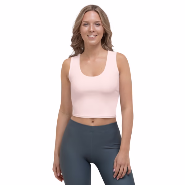 Crop Top Misty Rose